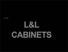 Tablet Screenshot of l-lcabinets.com